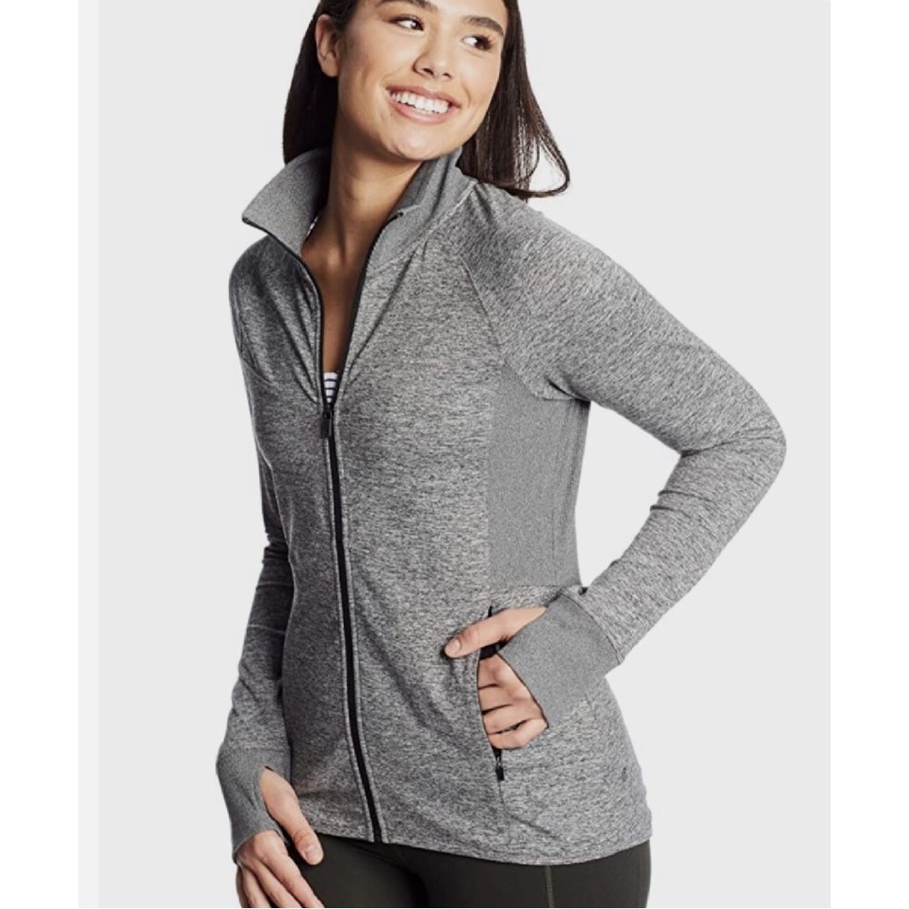 NWOT Champion C9 cardio full-zip mid-grey jacket XL